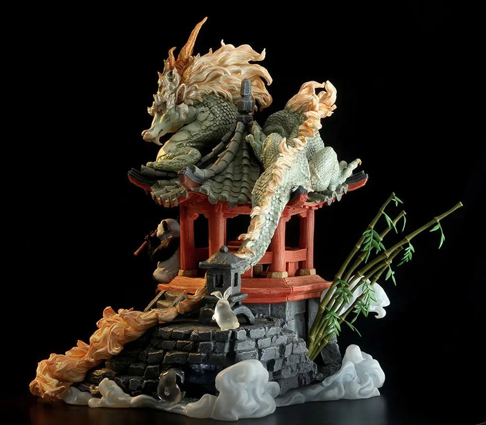K-Artists Series Diorama Dragon's Lullaby 40 cm product photo