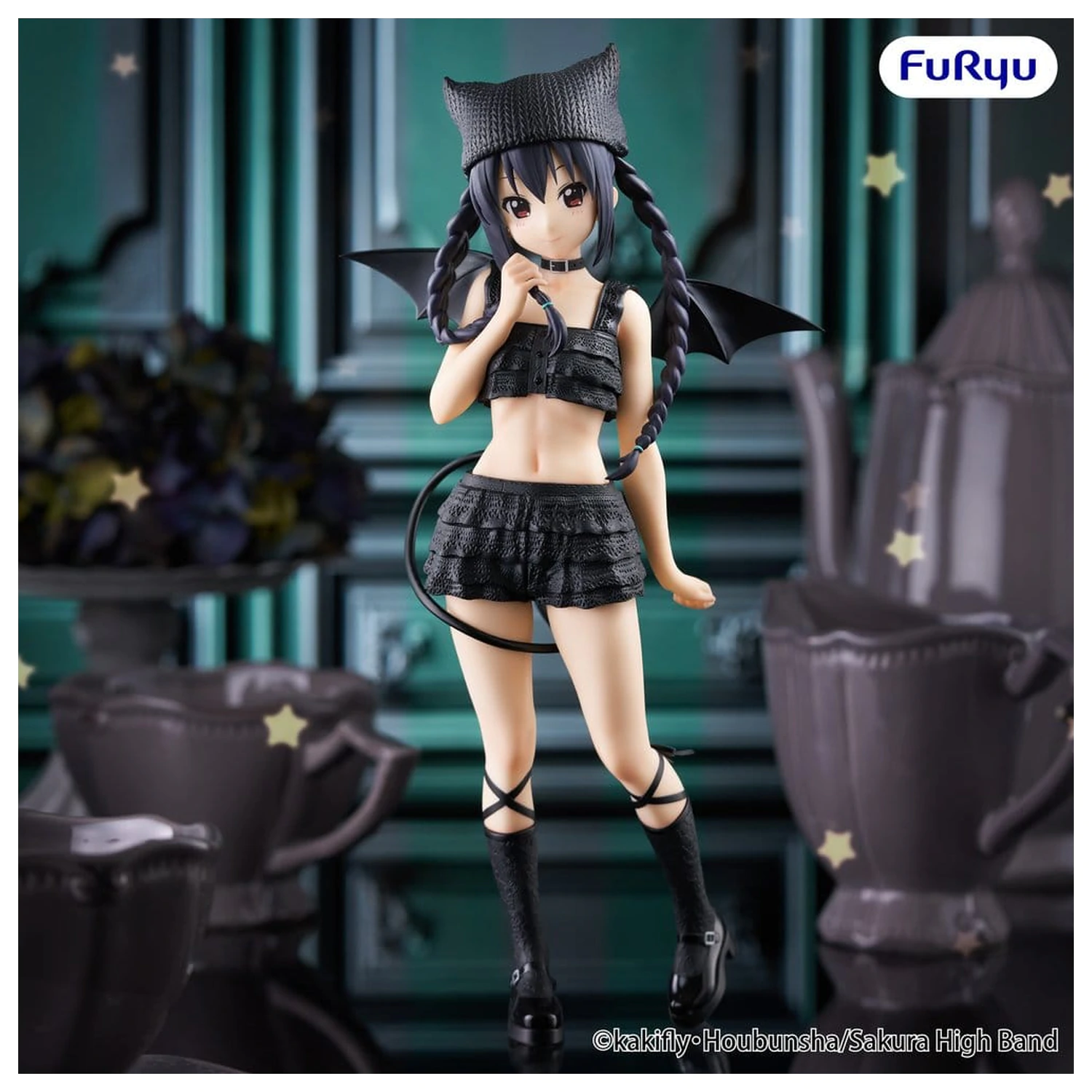 K-ON! BiCute Dark PVC Figure Azusa Nakano 24 cm product photo