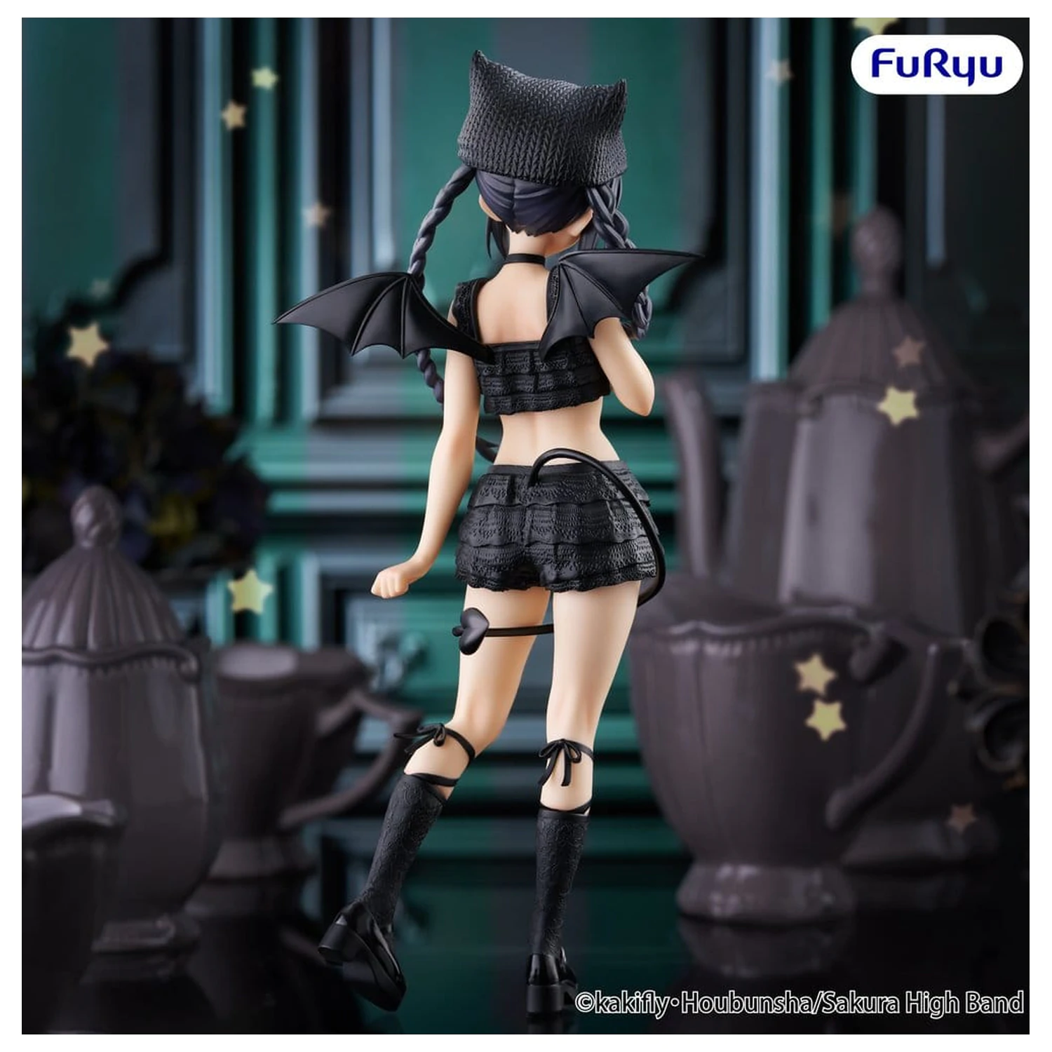 K-ON! BiCute Dark PVC Figure Azusa Nakano 24 cm product photo