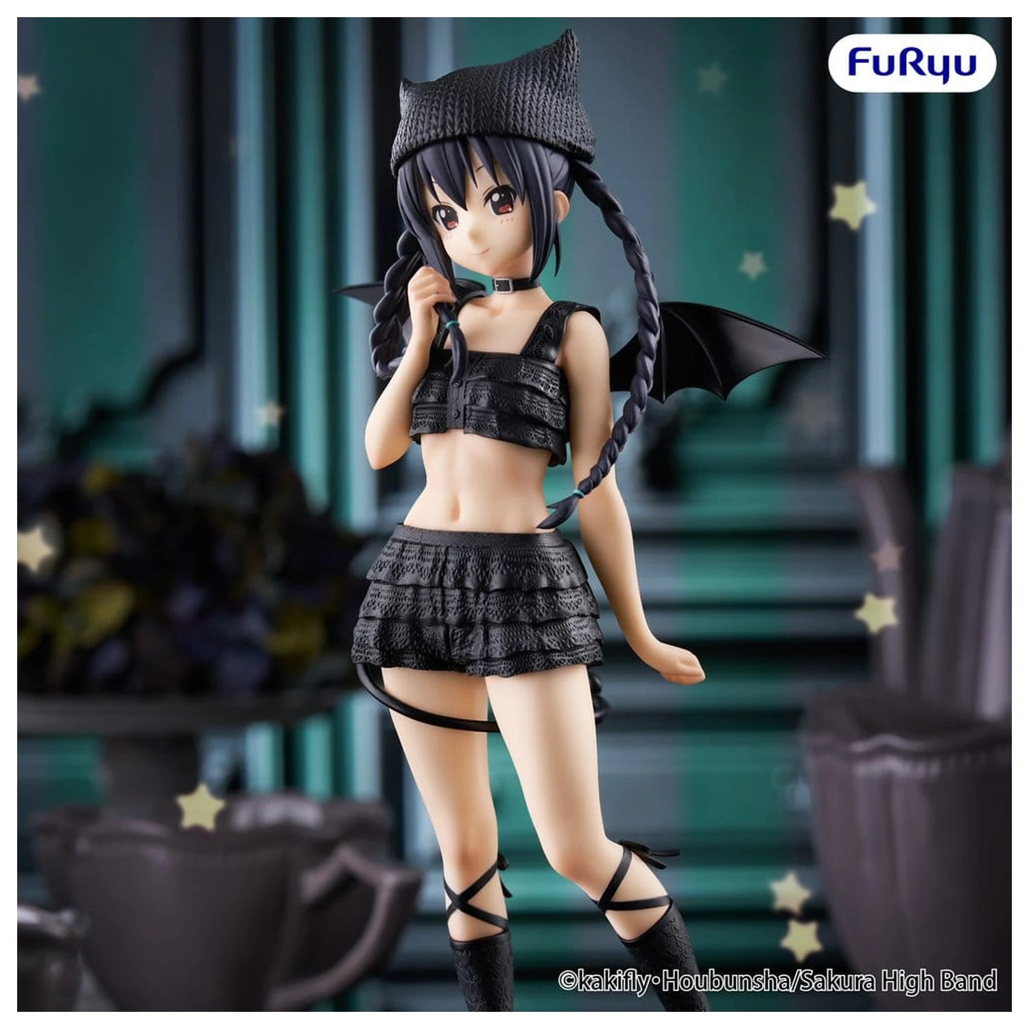 K-ON! BiCute Dark PVC Figure Azusa Nakano 24 cm product photo