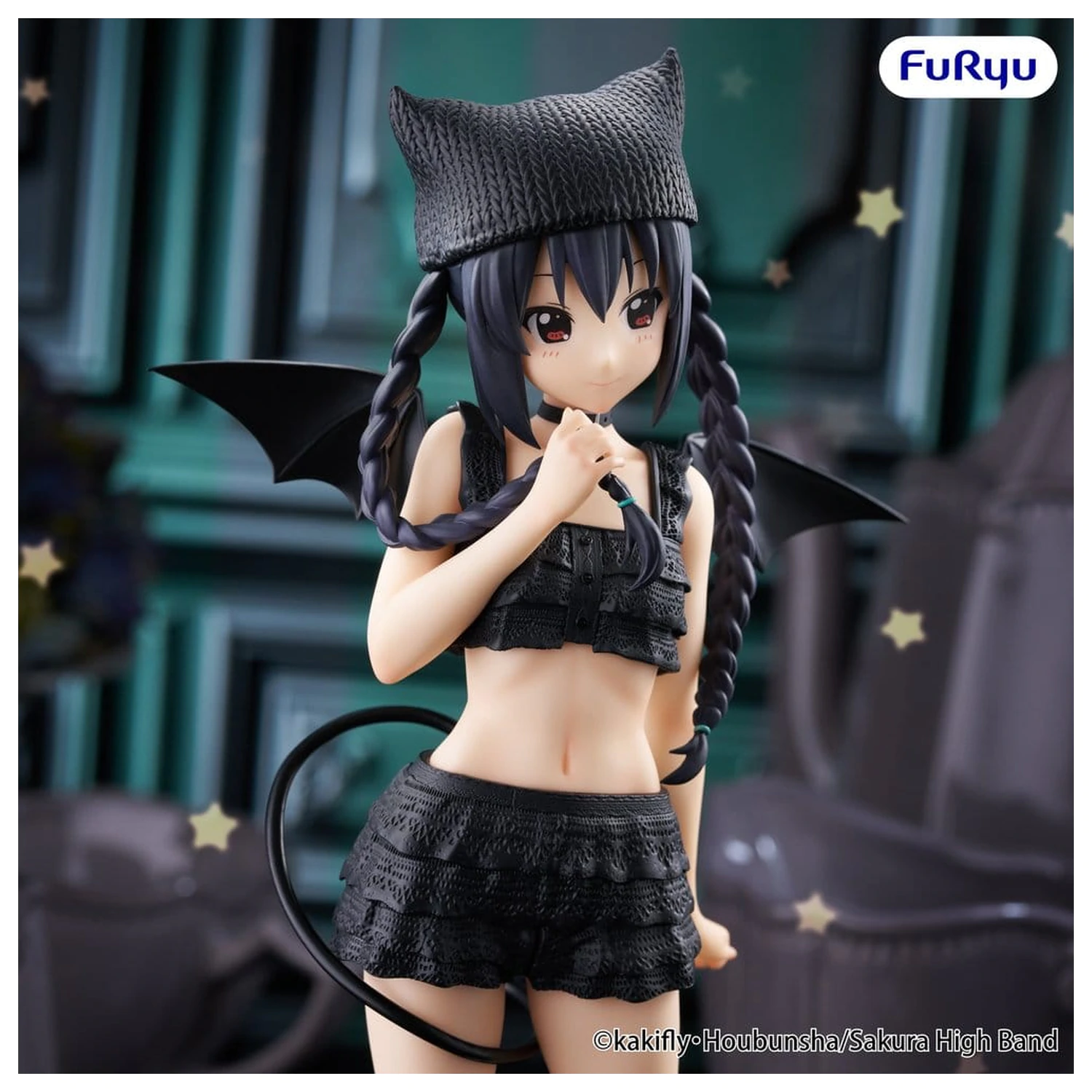 K-ON! BiCute Dark PVC Figure Azusa Nakano 24 cm product photo