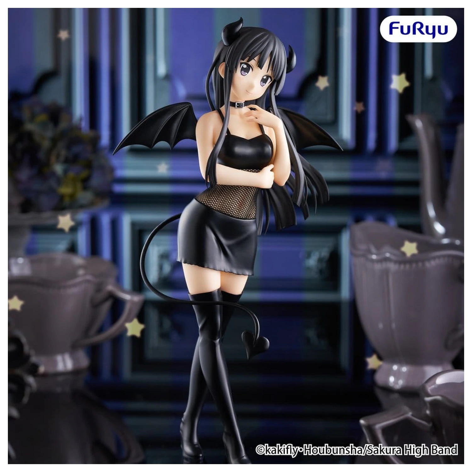 K-ON! BiCute Dark PVC Figure Mio Akiyama 24 cm product photo