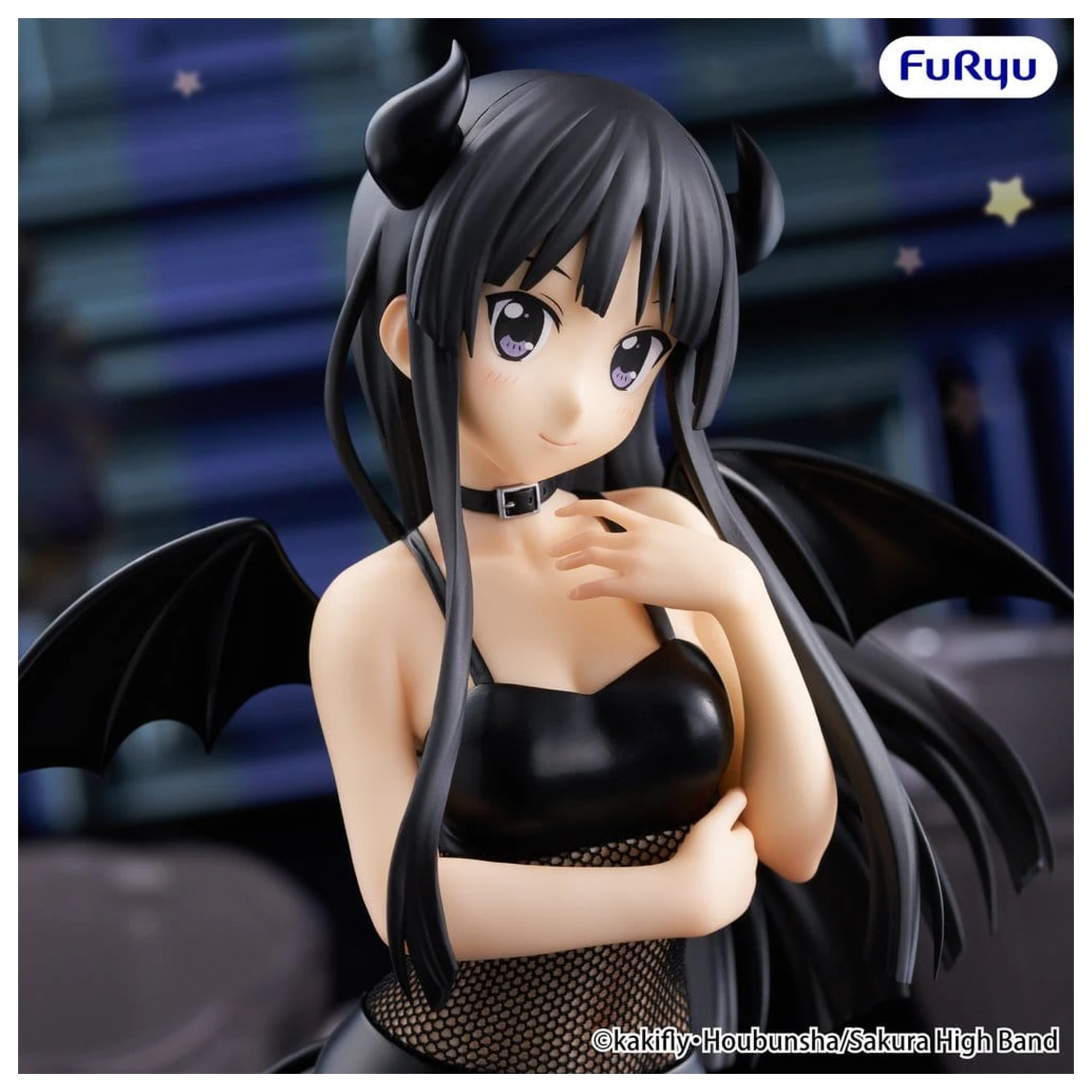 K-ON! BiCute Dark PVC Figure Mio Akiyama 24 cm product photo