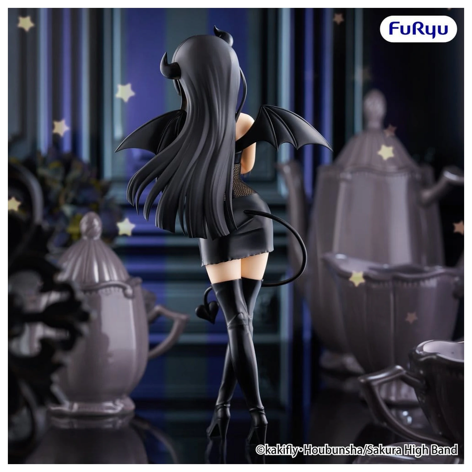 K-ON! BiCute Dark PVC Figure Mio Akiyama 24 cm product photo