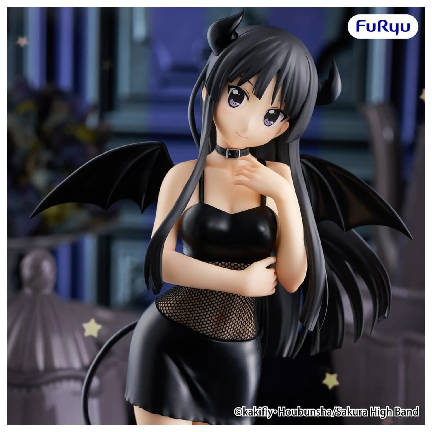 K-ON! BiCute Dark PVC Figure Mio Akiyama 24 cm product photo