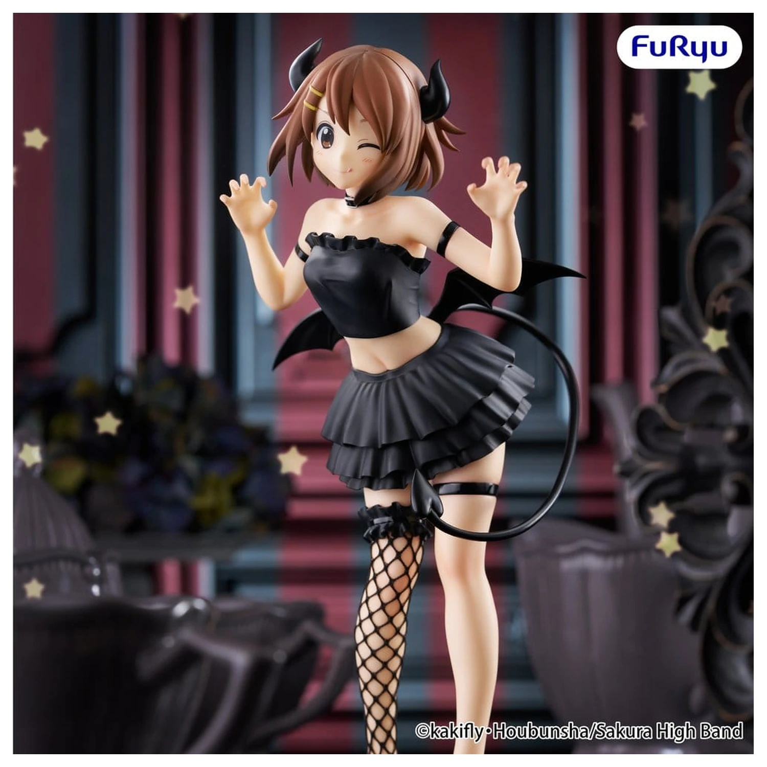 K-On! BiCute Dark PVC Figure Yui Hirasawa 23 cm product photo