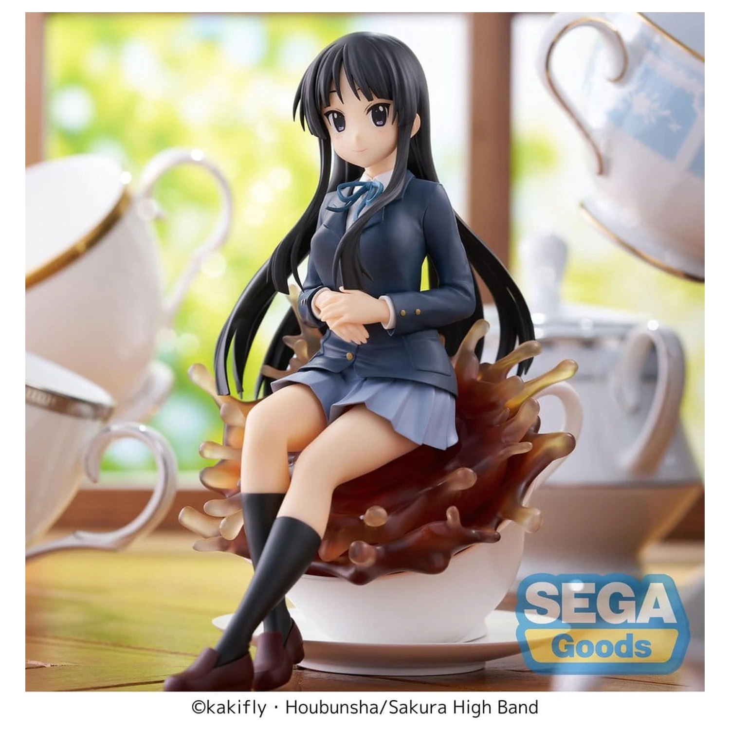 K-ON! Luminasta PVC Figure Mio Akiyama 16 cm product photo
