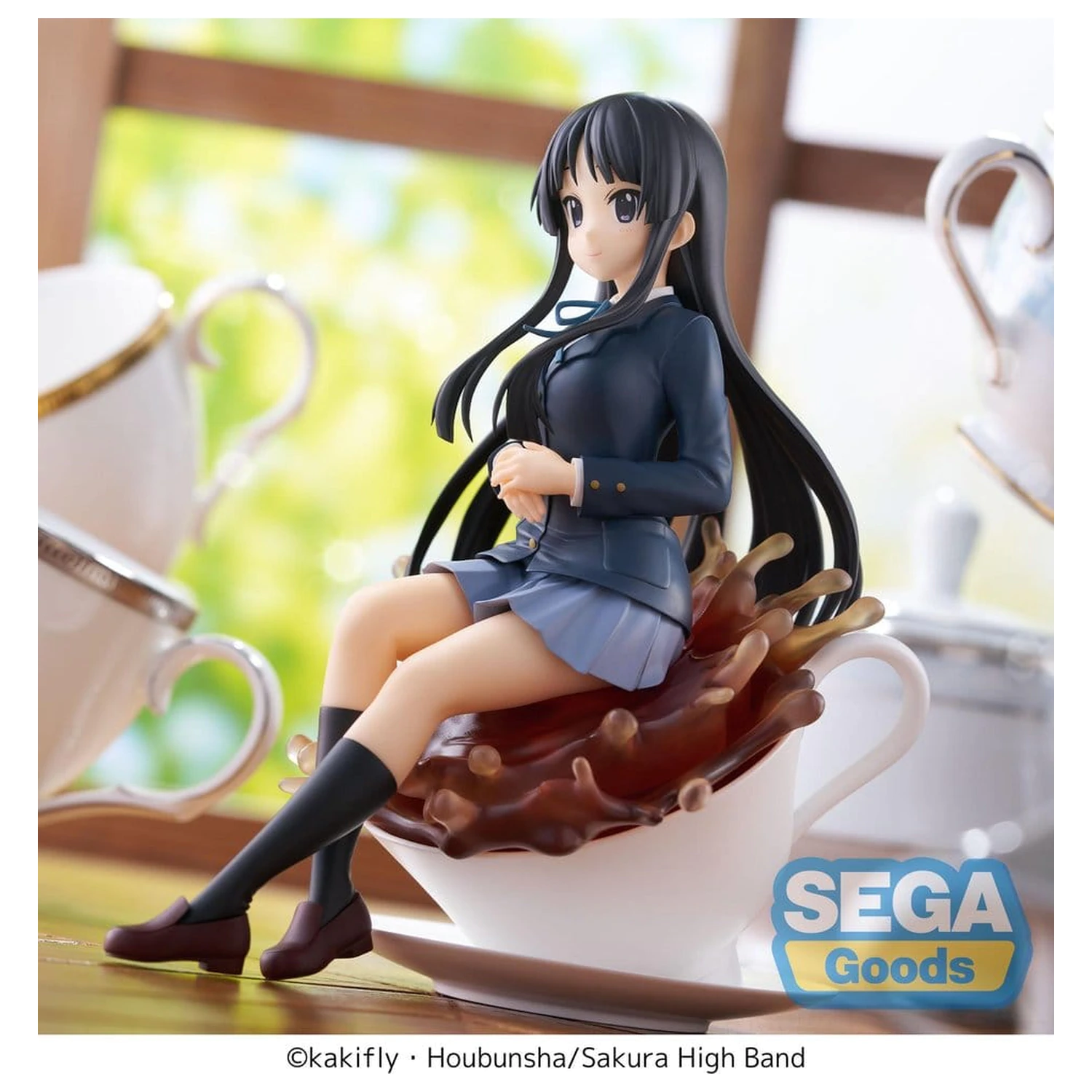 K-ON! Luminasta PVC Figure Mio Akiyama 16 cm product photo