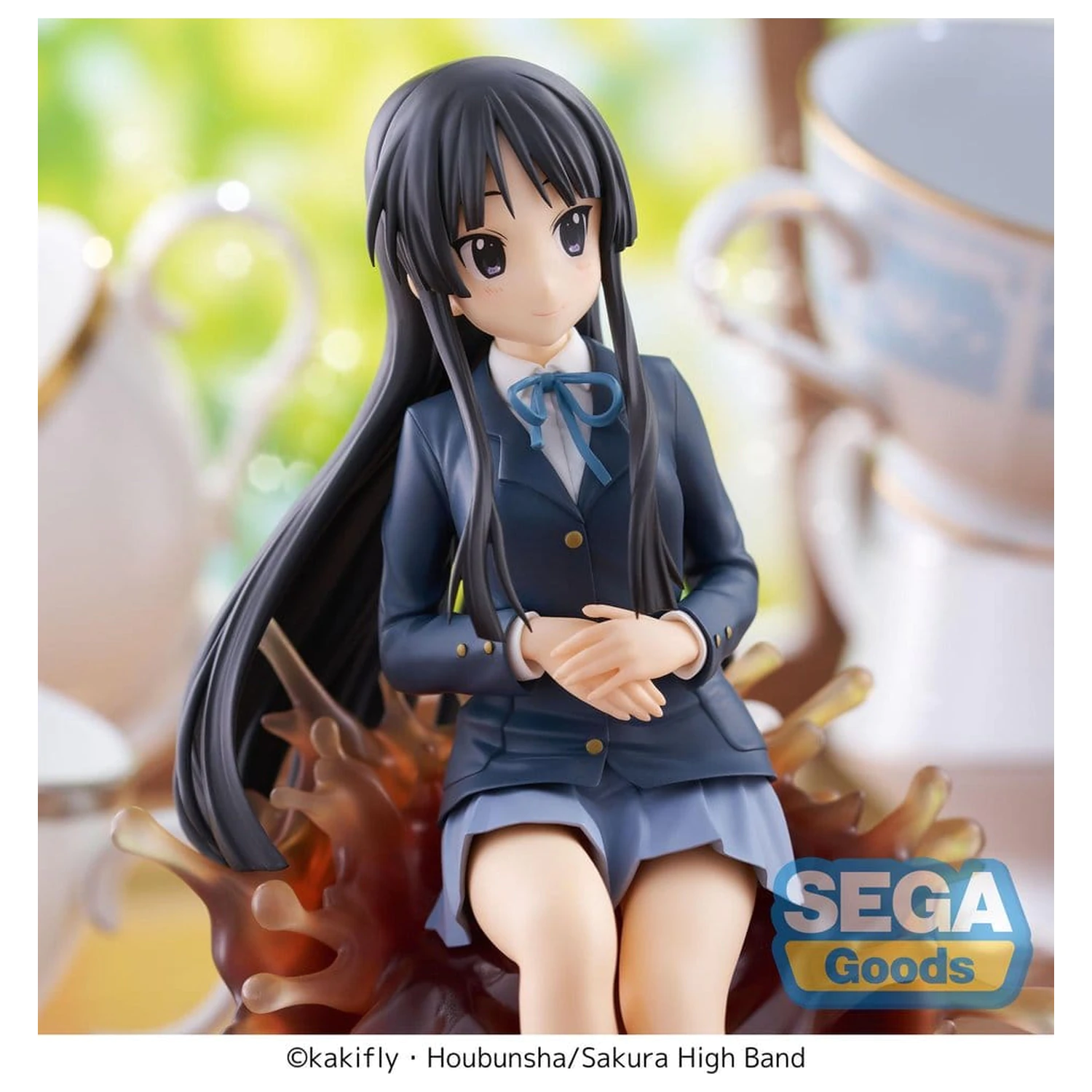 K-ON! Luminasta PVC Figure Mio Akiyama 16 cm product photo
