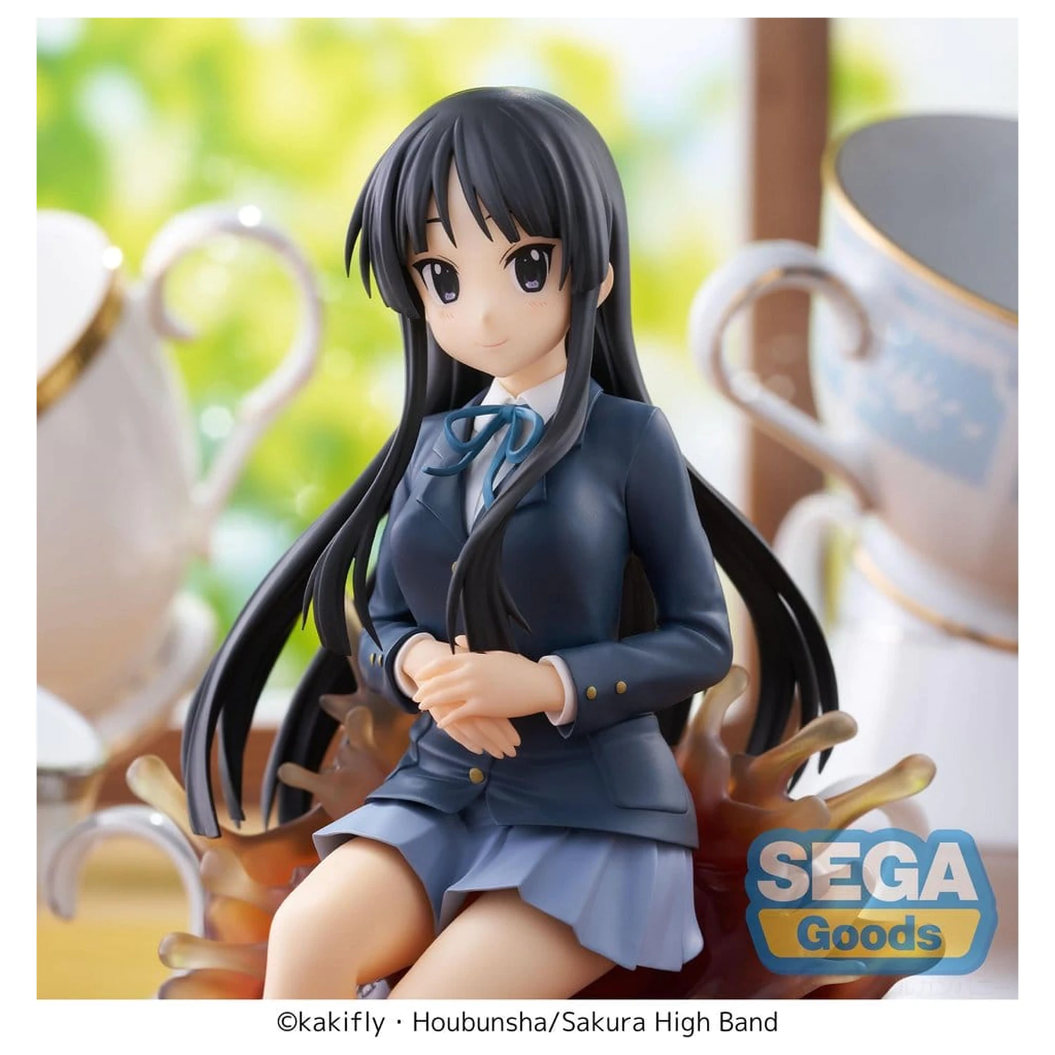 K-ON! Luminasta PVC Figure Mio Akiyama 16 cm product photo