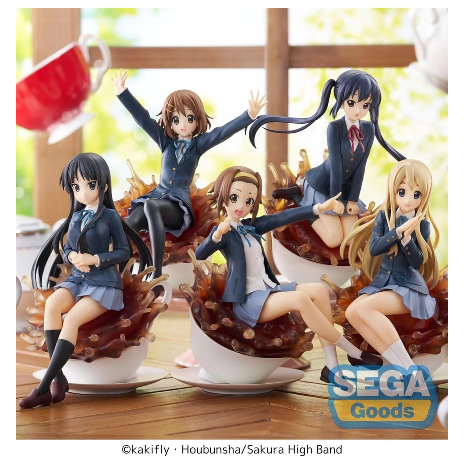 K-ON! Luminasta PVC Figure Ritsu Tainaka 15 cm product photo