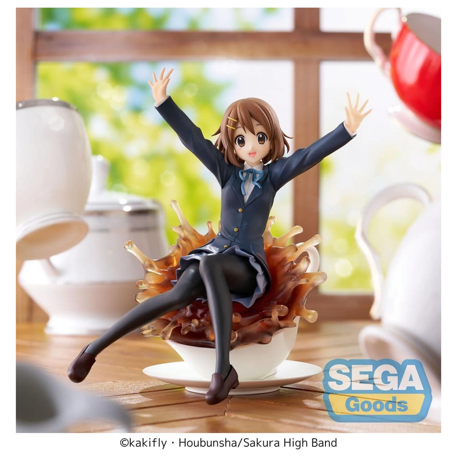 K-On! Luminasta PVC Figure Yui Hirasawa 17 cm product photo