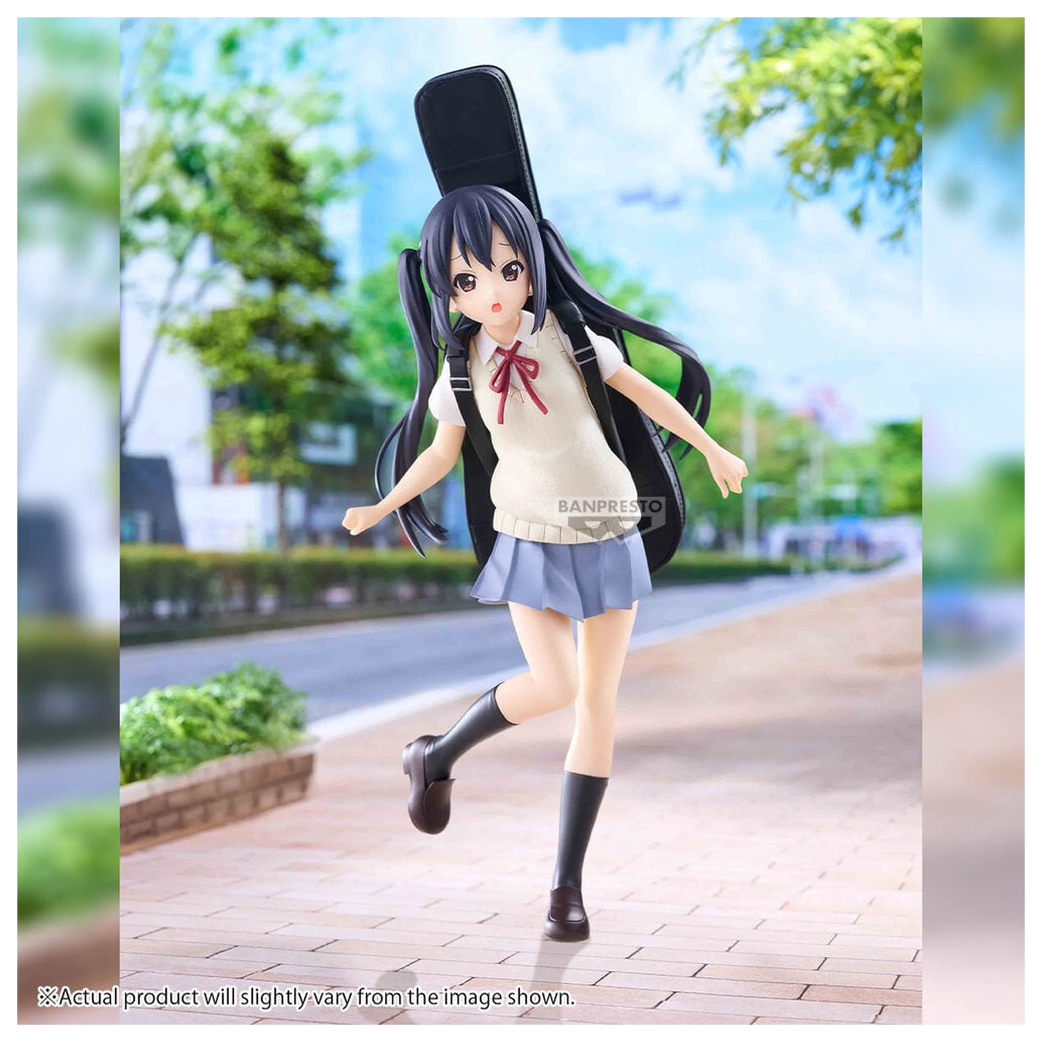 K-ON!! SQ Figure Azusa Nakano figure 24cm product photo