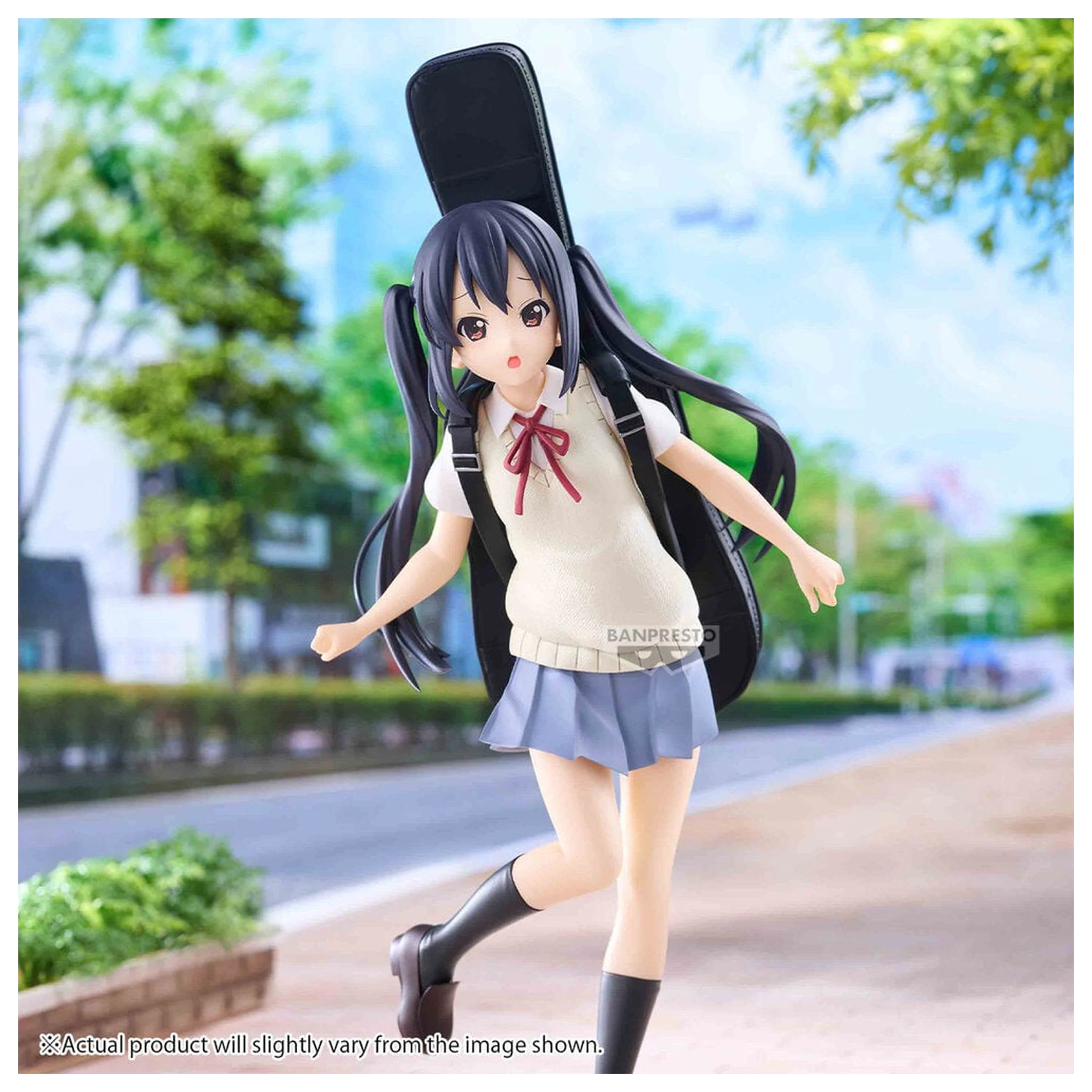 K-ON!! SQ Figure Azusa Nakano figure 24cm product photo