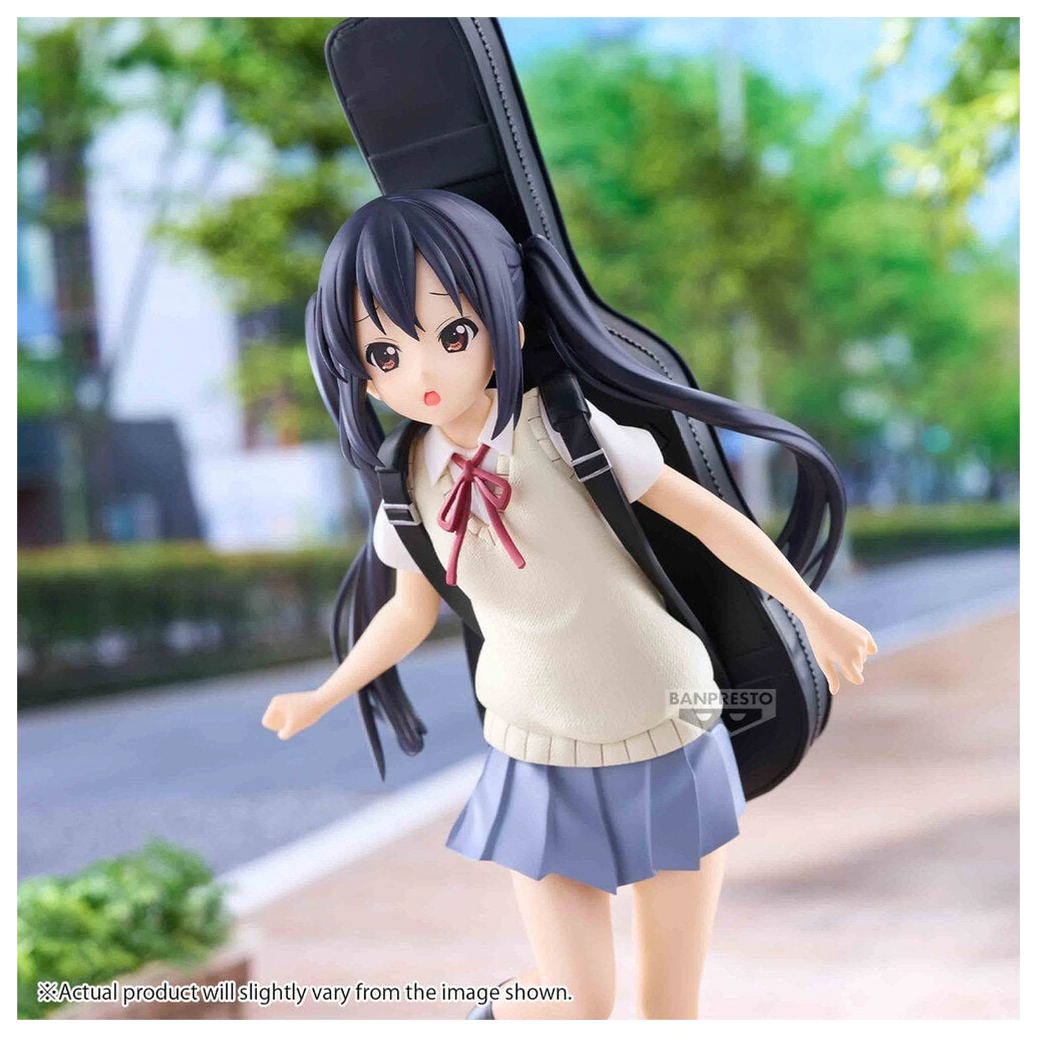 K-ON!! SQ Figure Azusa Nakano figure 24cm product photo
