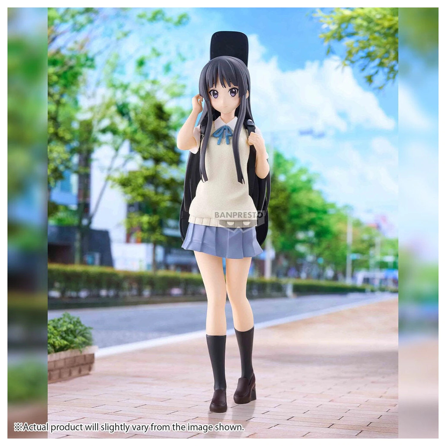 K-ON!! SQ Figure Mio Akiyama figure 25cm product photo