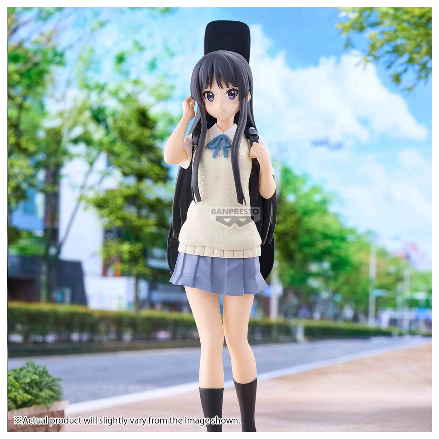 K-ON!! SQ Figure Mio Akiyama figure 25cm product photo