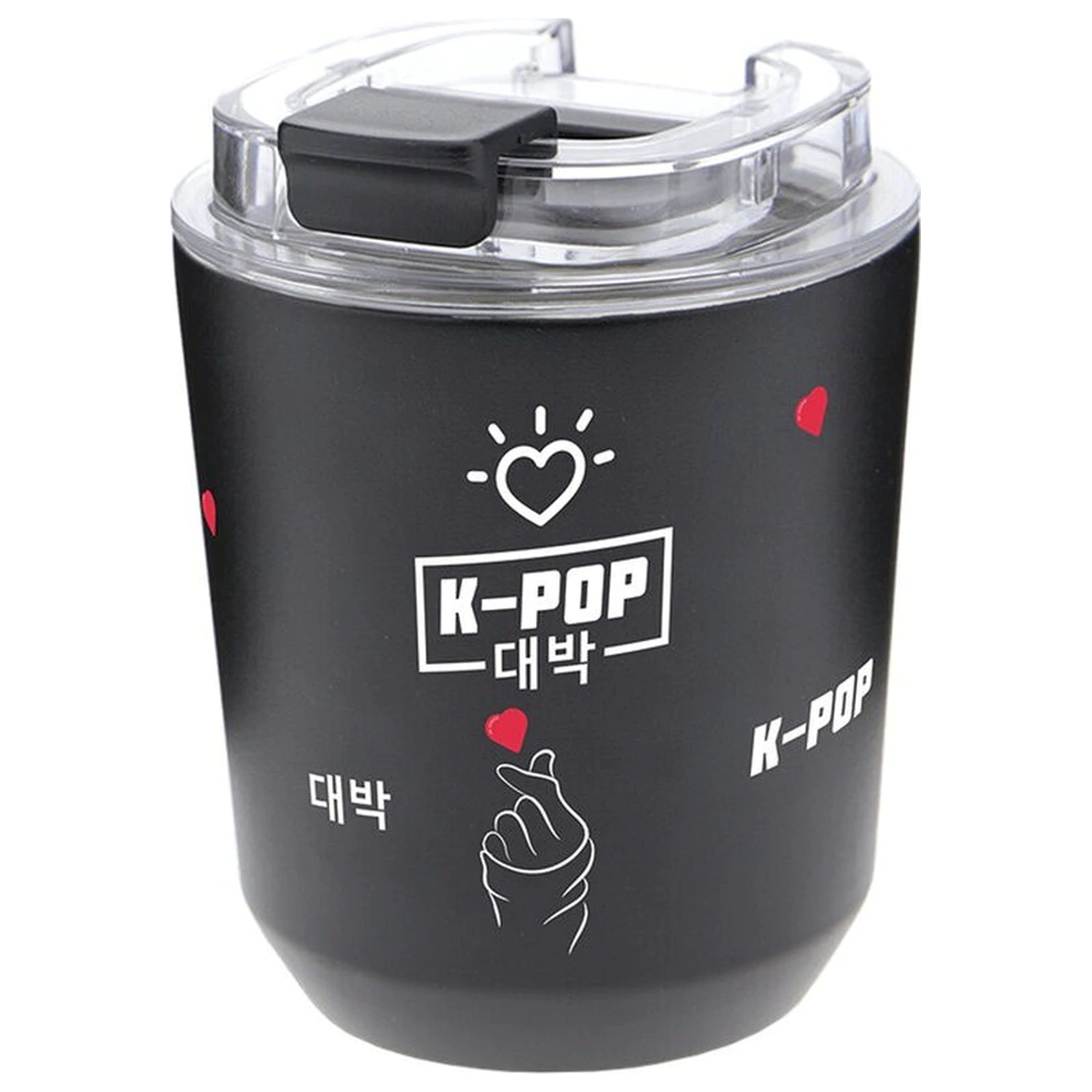 K-Pop Black thermal cup 280ml product photo