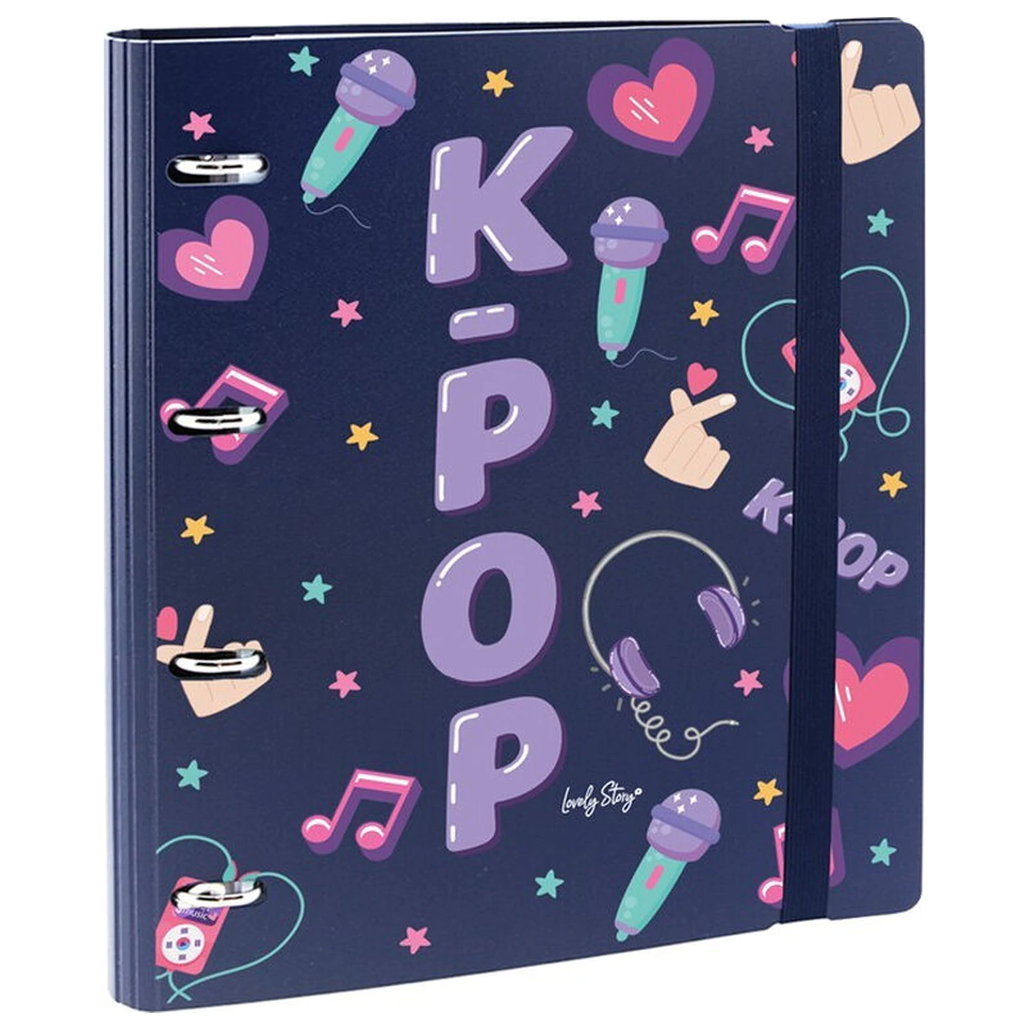 K-Pop Dark Blue smart folder product photo