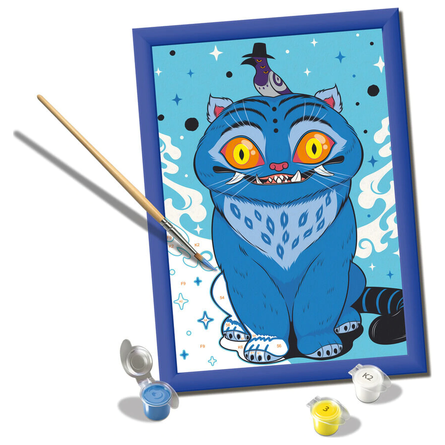 K-Pop Demon Hunters Derpy & Sussie CreArt painting kit product photo
