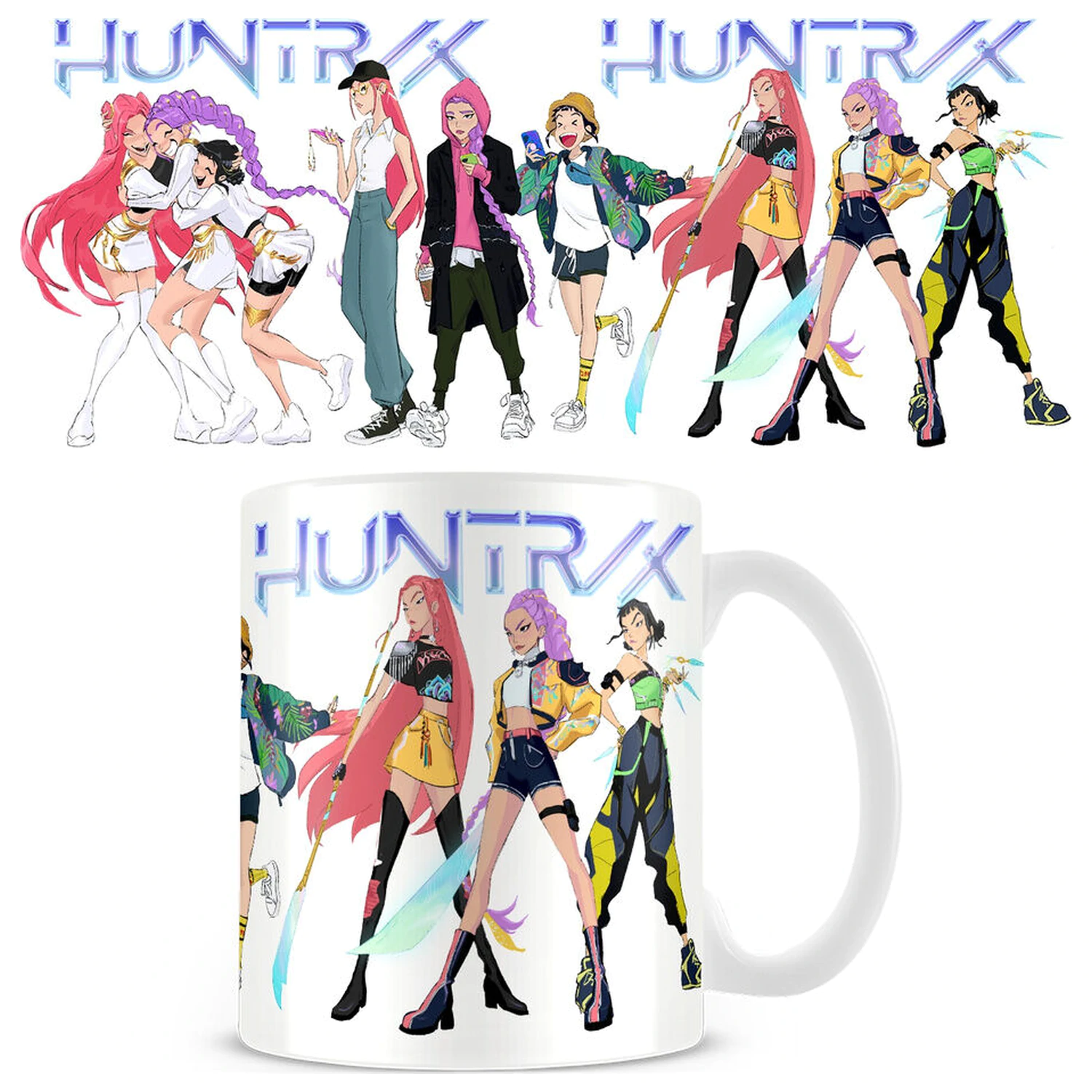 K-Pop Demon Hunters Huntrix mug 325ml product photo