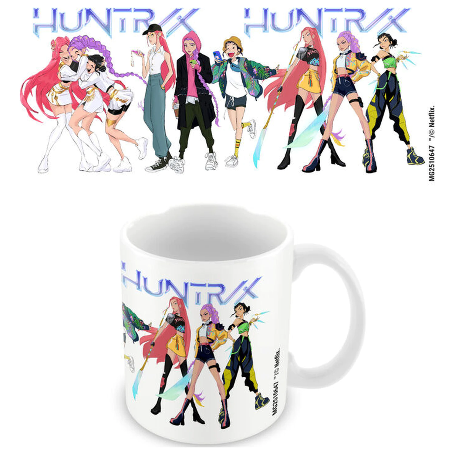 K-Pop Demon Hunters Huntrix mug 325ml product photo