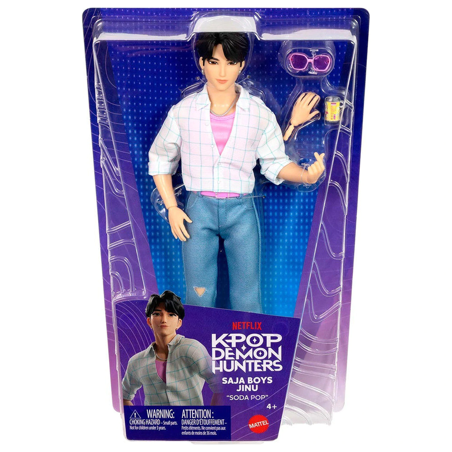 K-Pop Demon Hunters Jinu doll product photo