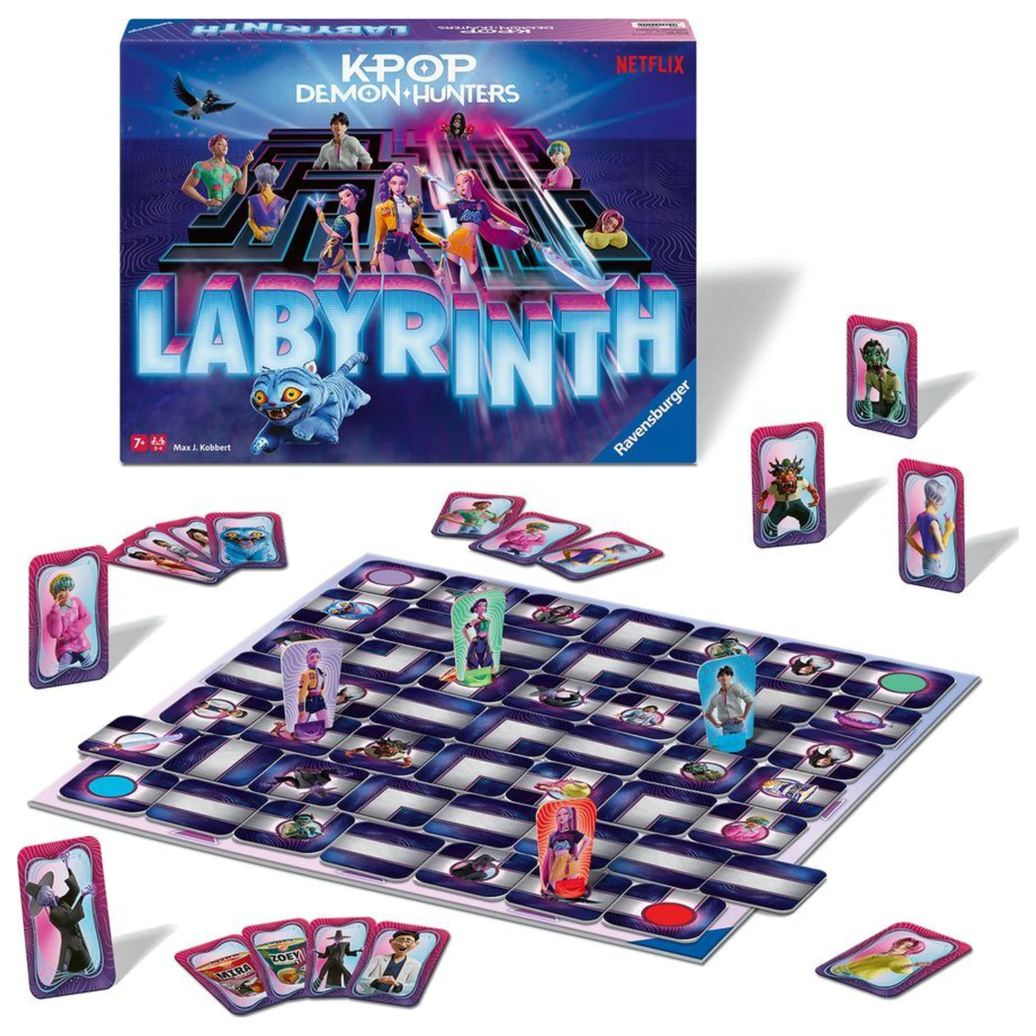 K-Pop Demon Hunters Labyrinth board game product photo