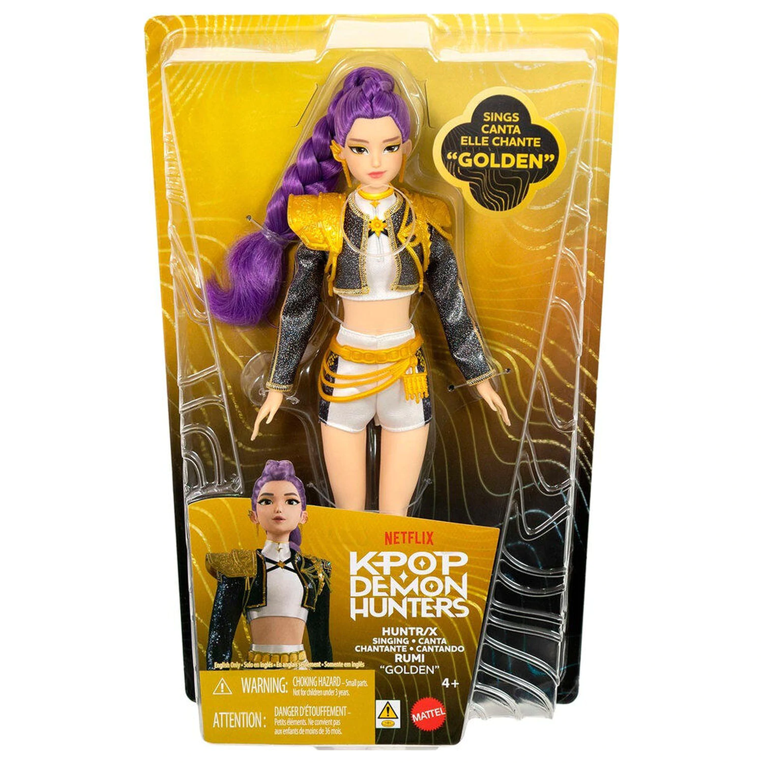 K-Pop Demon Hunters Rumi singing doll product photo