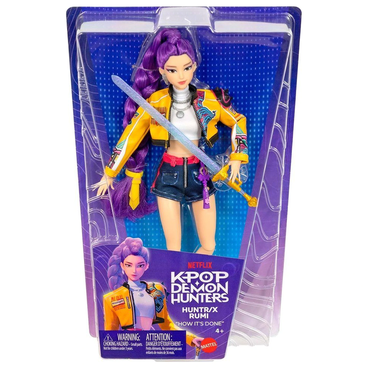 K-Pop Demon Hunters Rumi doll product photo