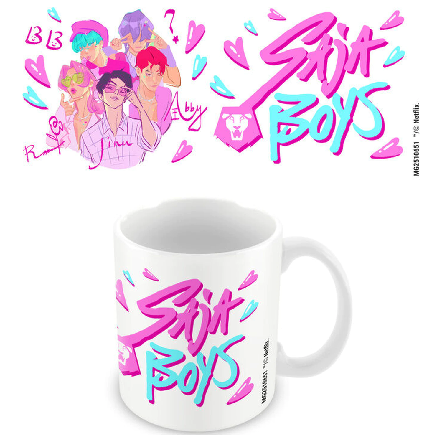 K-Pop Demon Hunters Saja Boys mug 325ml product photo