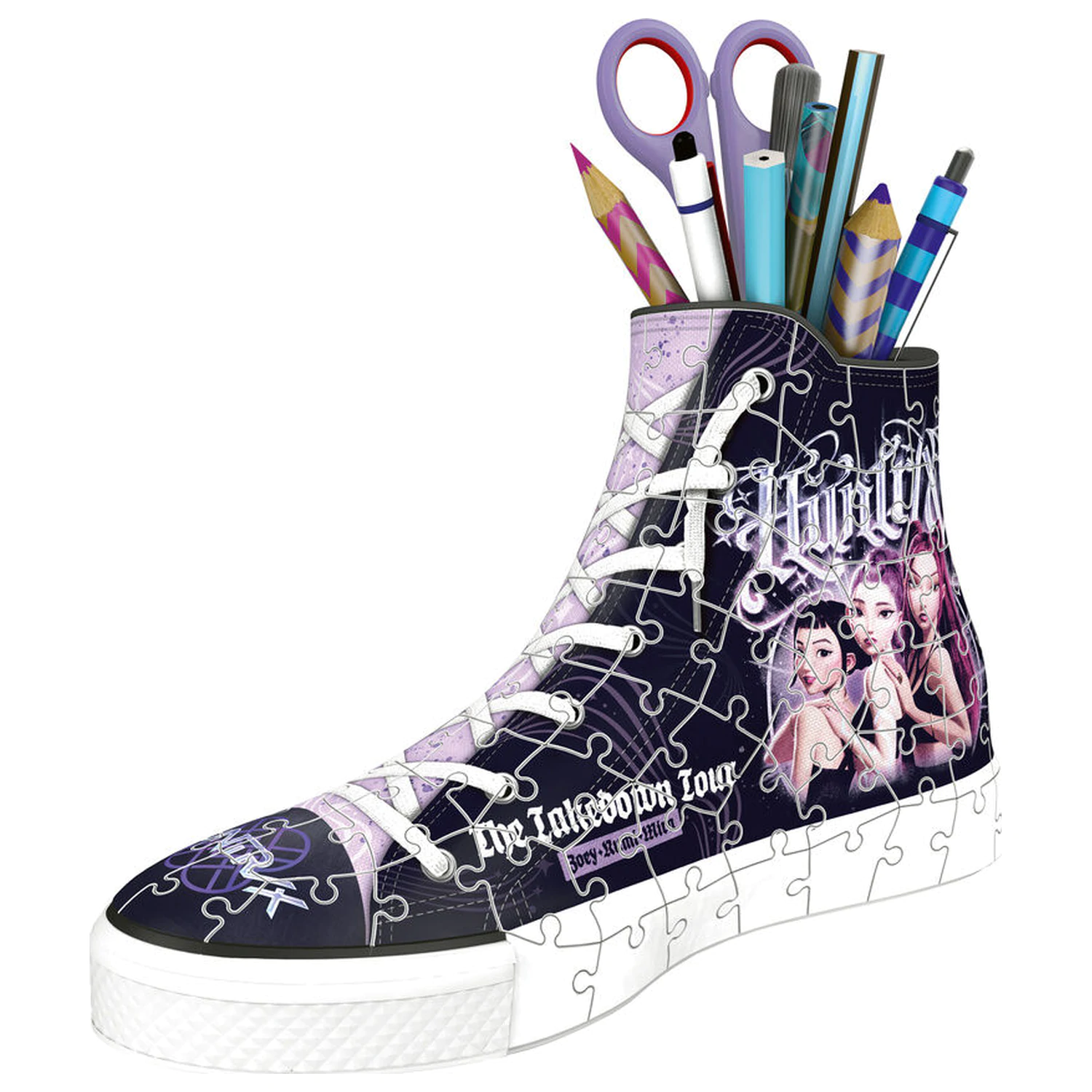 K-Pop Demon Hunters puzzle 3D sneaker 72pcs product photo