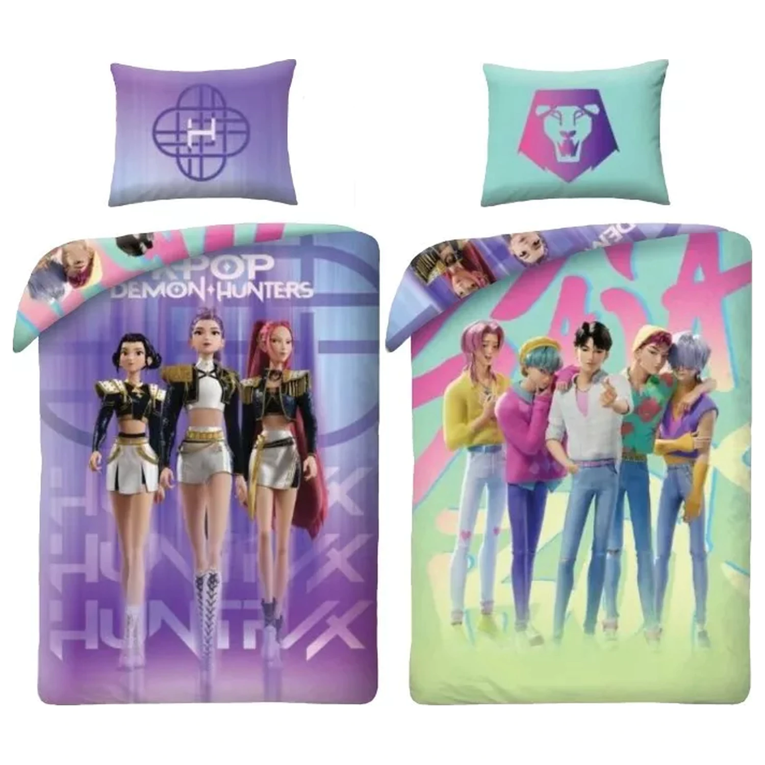 K-pop Demon Slayers Battle Duvet Cover product photo