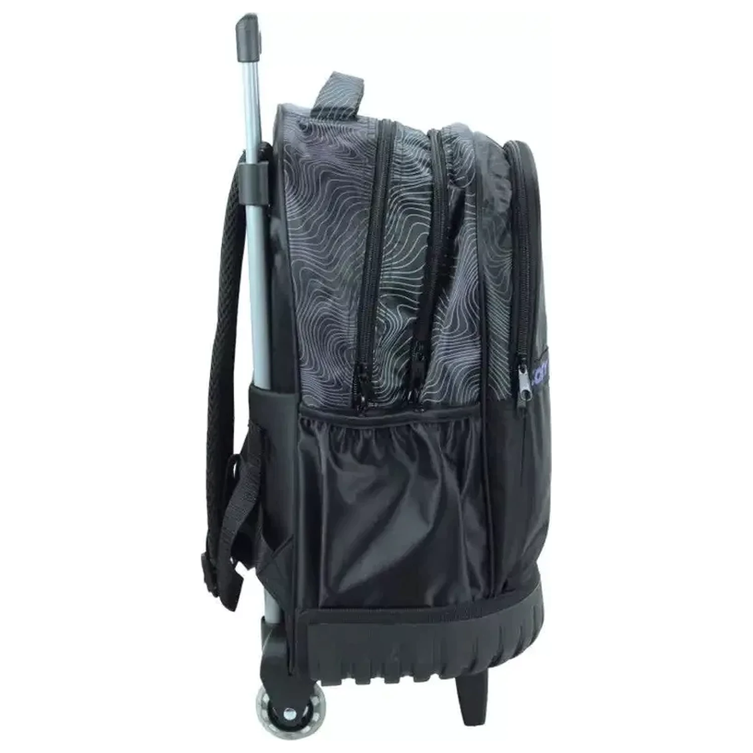 K-pop Demon Hunters Black Premium Rolling School Bag, 46 cm product photo