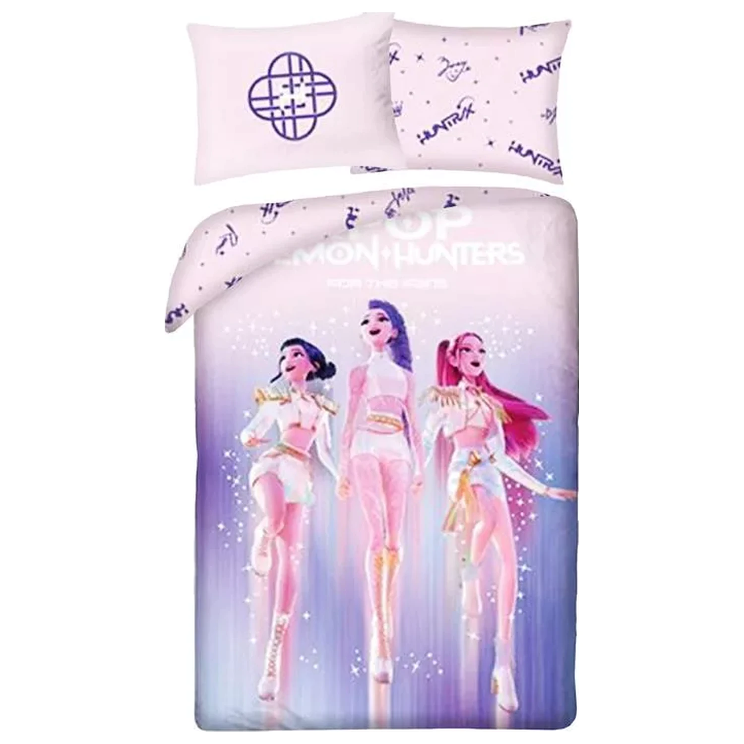 K-pop Demon Hunters Bright Duvet Cover product photo