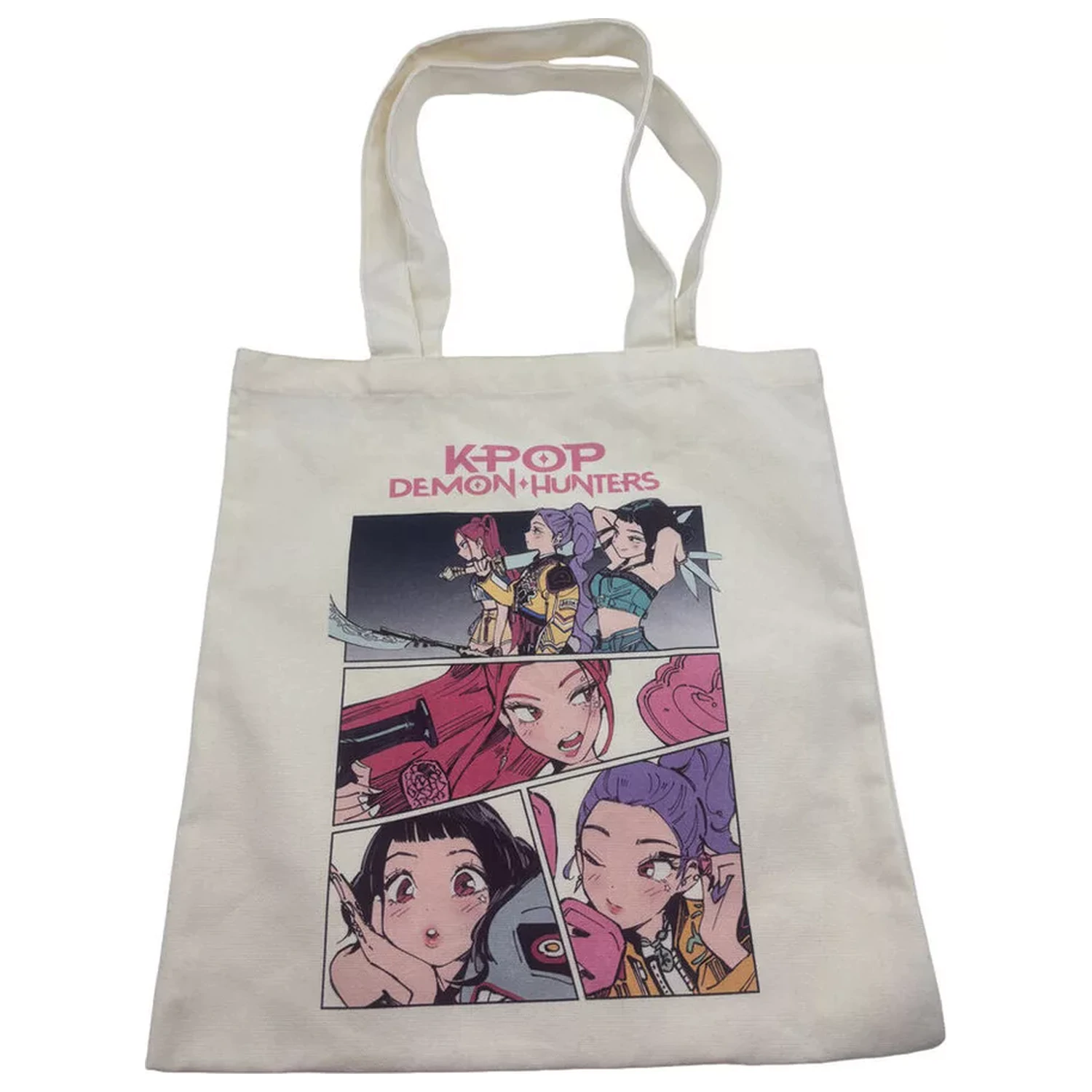 K-pop Demon Hunters Comics shopping bag, 41 cm product photo