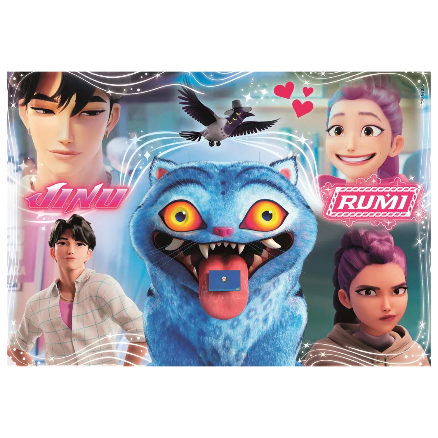 K-pop Demon Hunters Heart Hunter 104-piece Super puzzle product photo