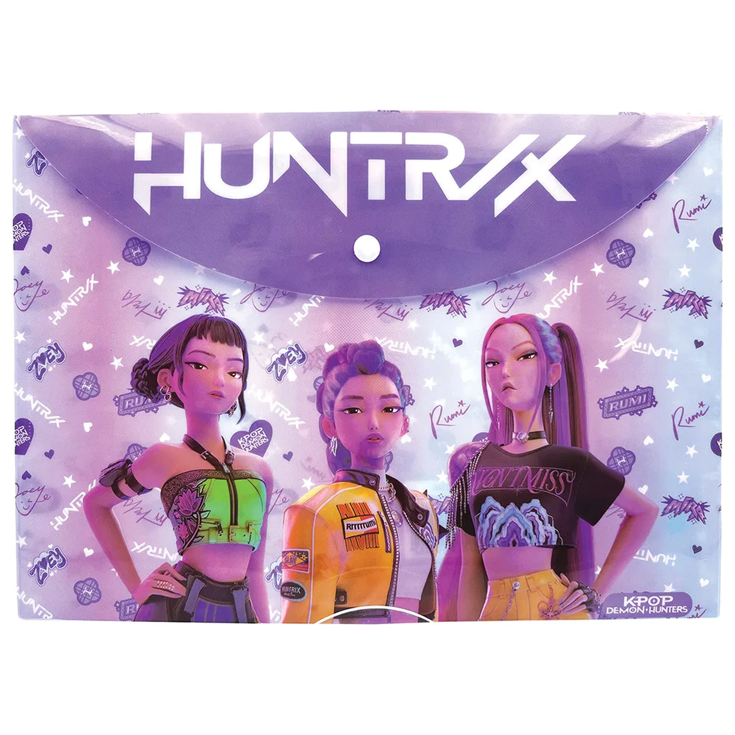 K-pop Demon Slayers Hunter X A/4 Document Holder Bag product photo