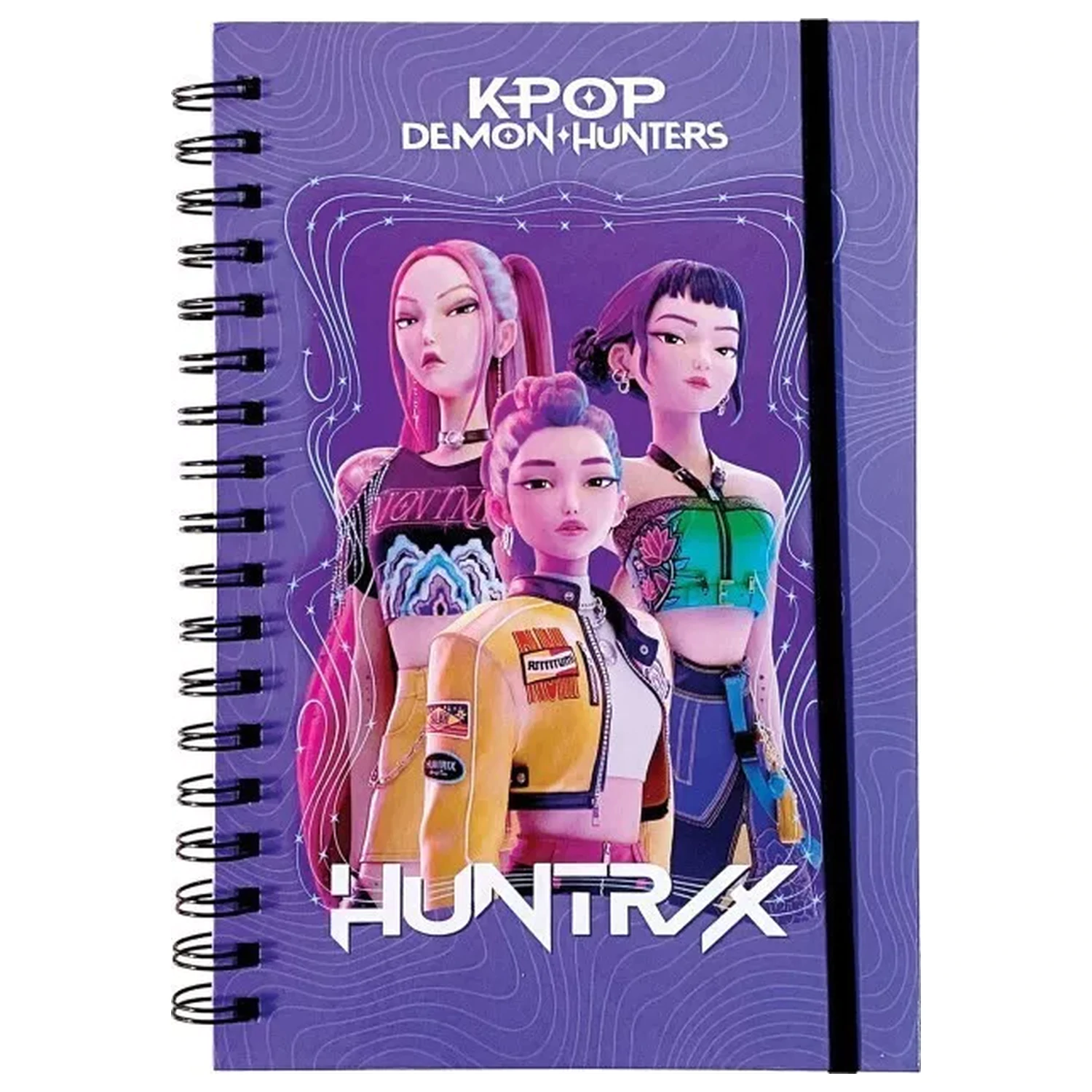 K-pop Demon Slayers Hunter X B/5 Lined Spiral Notebook 70 Sheets product photo