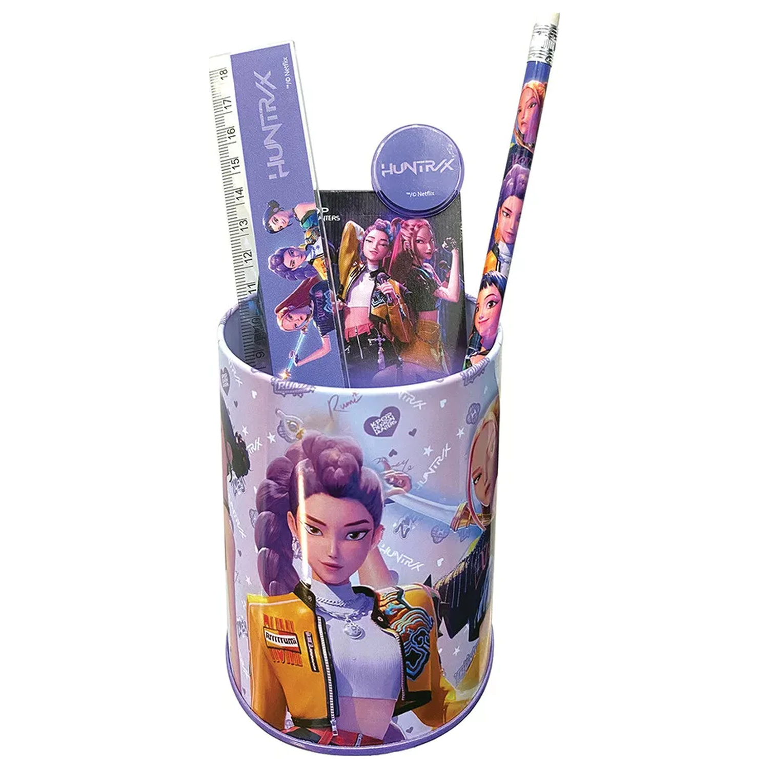 K-pop Demon Slayers Hunter X Stationery Set 7 Pcs product photo