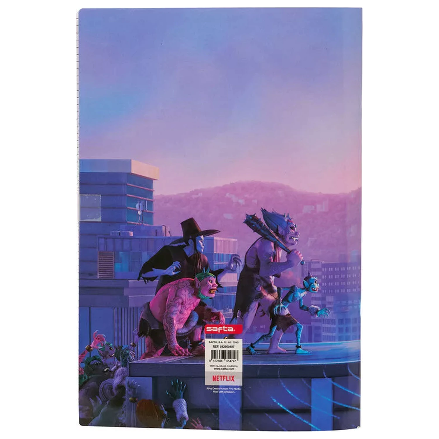 K-pop Demon Slayer Hunterx A4 Squared Notebook product photo