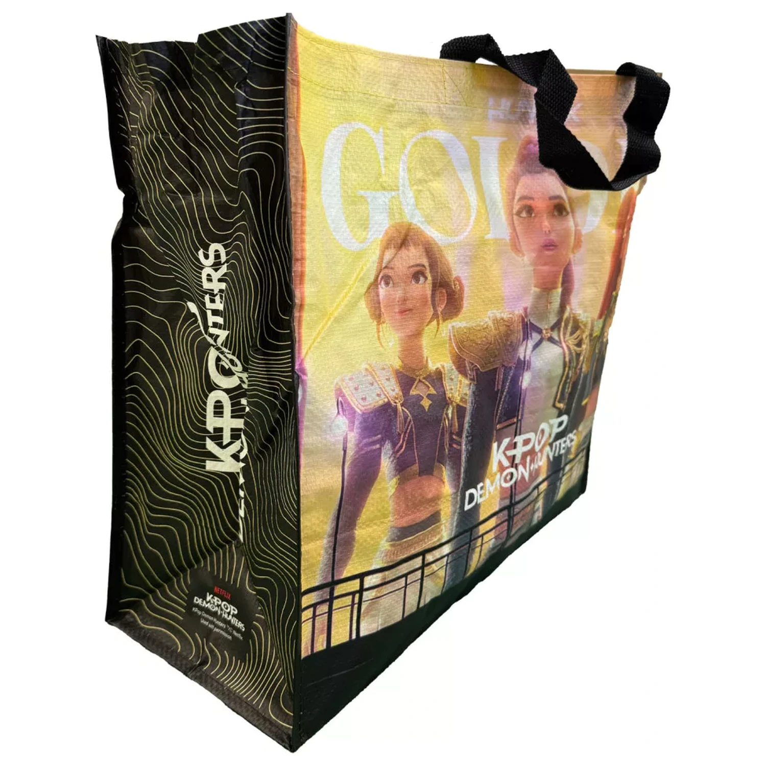 K-pop Demon Hunters Negra Shopping Bag 45 cm product photo