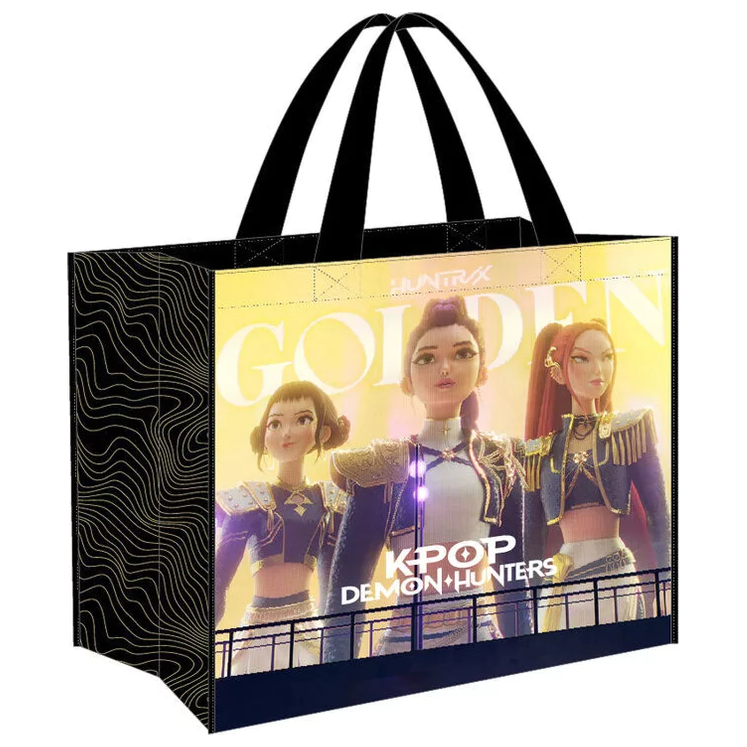 K-pop Demon Hunters Negra Shopping Bag 45 cm product photo