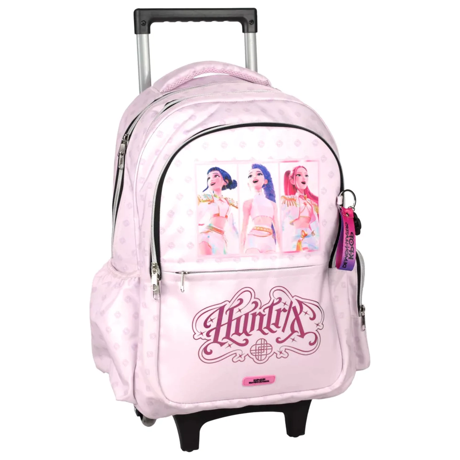 K-pop Demon Hunters Pink Rolling School Bag, Bag 46 cm product photo