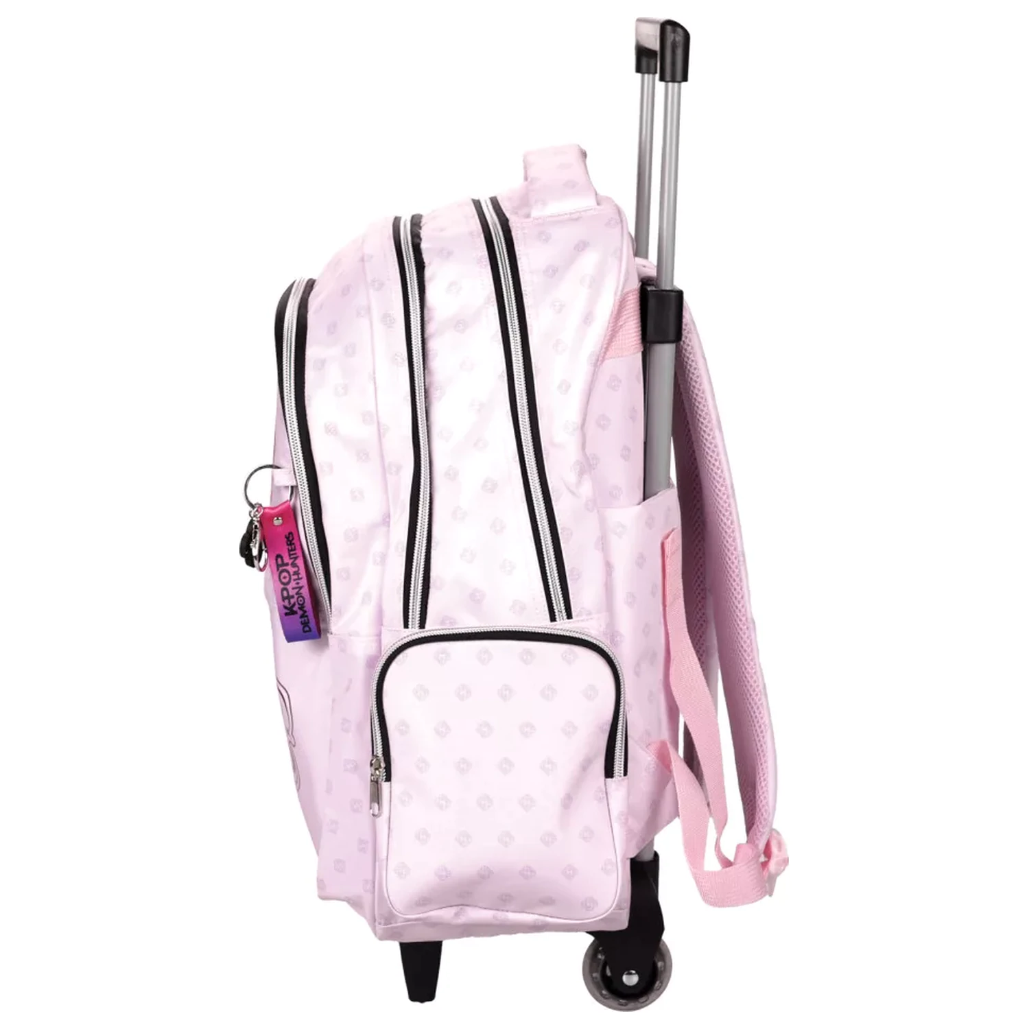 K-pop Demon Hunters Pink Rolling School Bag, Bag 46 cm product photo