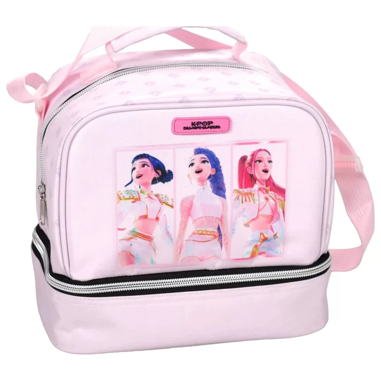 K-pop Demon Slayers Pink Thermal Lunch Bag 21 cm product photo