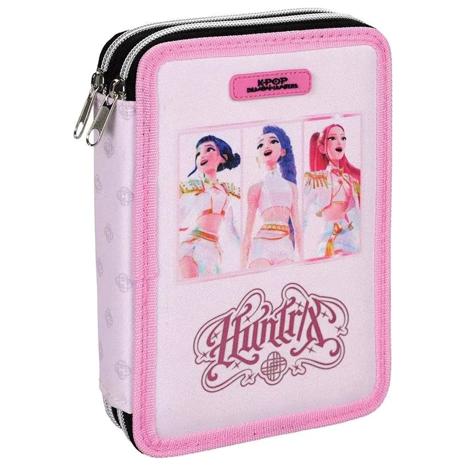 K-pop Demon Slayers Pink Pencil Case Filled 2-Story product photo