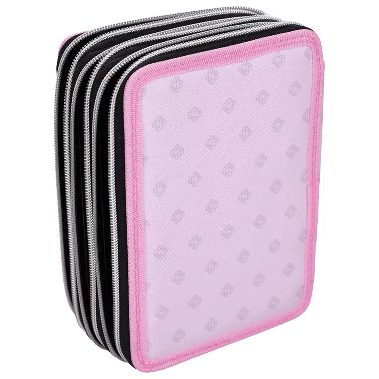 K-pop Demon Slayers Pink Pencil Case Filled 3-Layered product photo