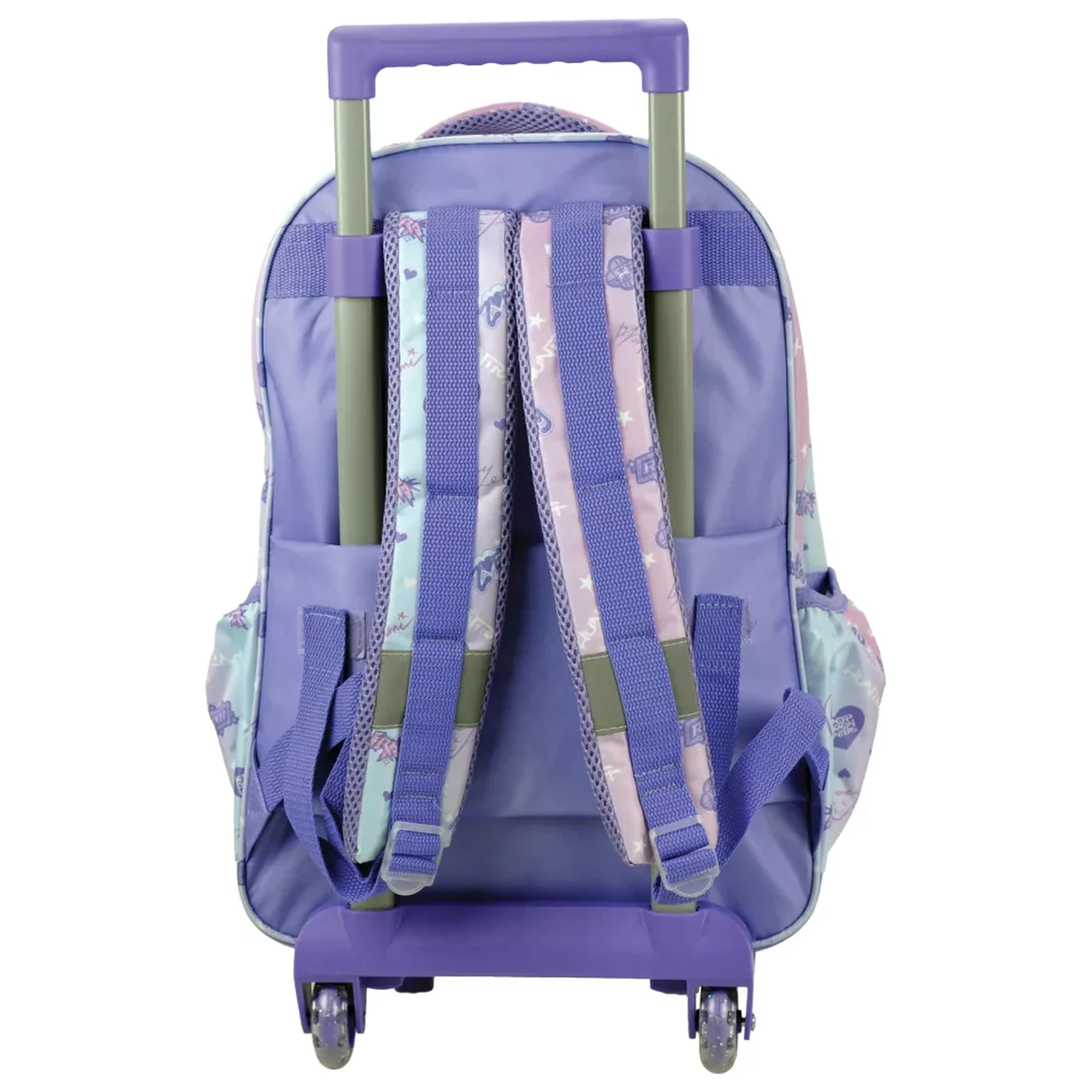 K-pop Demon Hunters Purple rolling school bag, bag 46 cm product photo