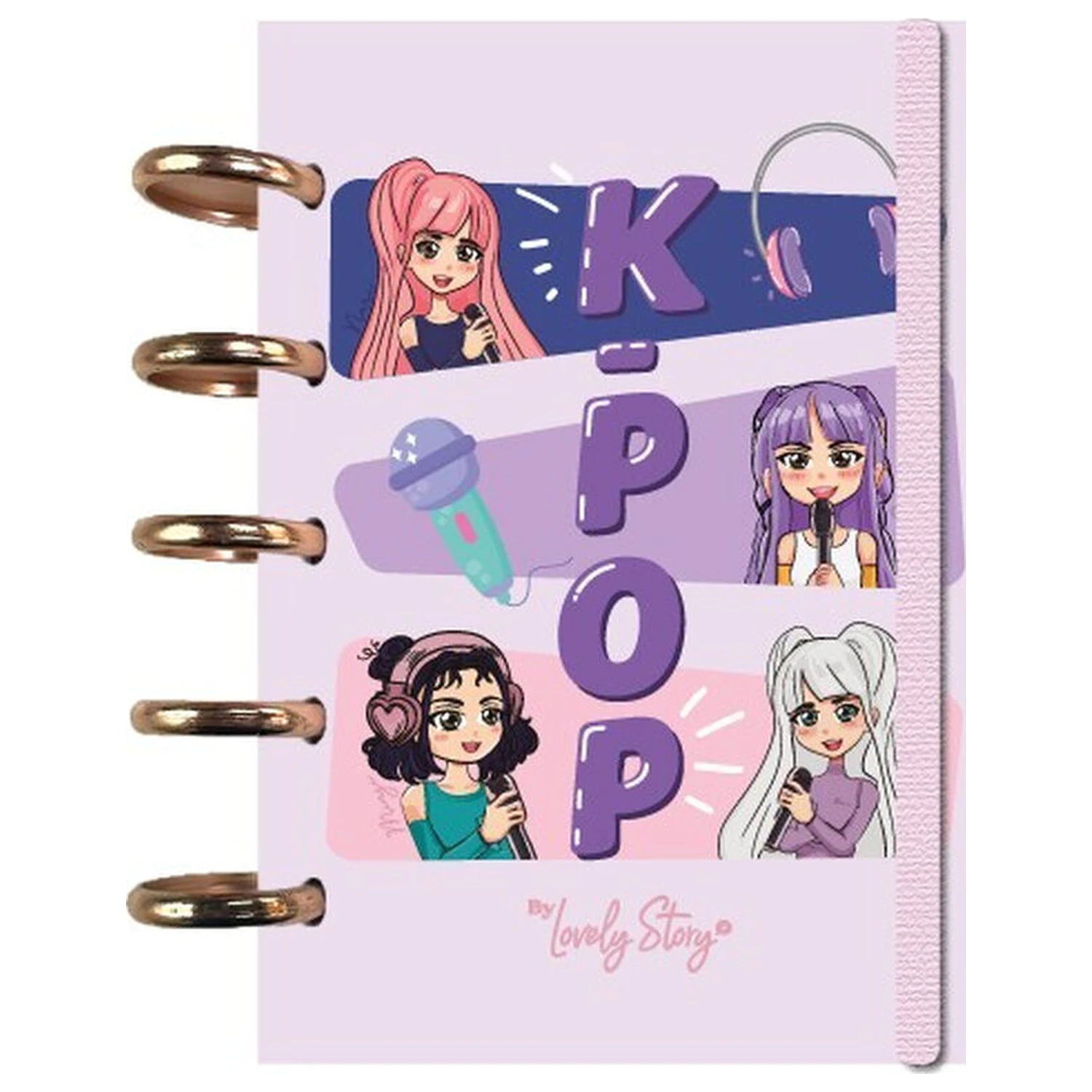 K-Pop Pink A6 notebook product photo